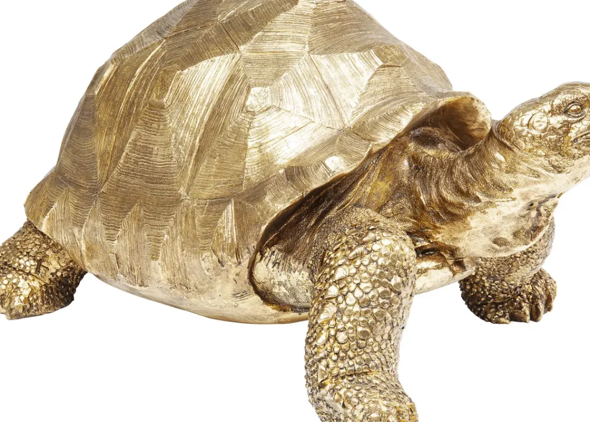 KARE24.se Skulptur Turtle - Dekor Sköldpadda Guld, 60cm - KARE Design Hot