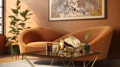 KARE24.se Skulptur Turtle - Dekor Sköldpadda Guld, 60cm - KARE Design Hot