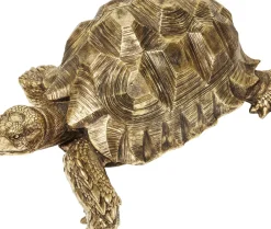 KARE24.se Skulptur Turtle - Dekor Sköldpadda Guld, 95cm - KARE Design Sale