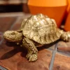 KARE24.se Skulptur Turtle - Dekor Sköldpadda Guld, 26cm - KARE Design