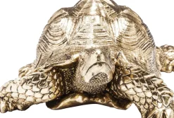 KARE24.se Skulptur Turtle - Dekor Sköldpadda Guld, 26cm - KARE Design