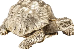 KARE24.se Skulptur Turtle - Dekor Sköldpadda Guld, 26cm - KARE Design