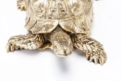 KARE24.se Skulptur Turtle - Dekor Sköldpadda Guld, 26cm - KARE Design