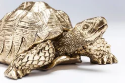 KARE24.se Skulptur Turtle - Dekor Sköldpadda Guld, 26cm - KARE Design