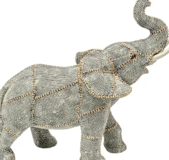 KARE24.se Skulptur Walking Elephants Pearls, 27cm - KARE Design Clearance