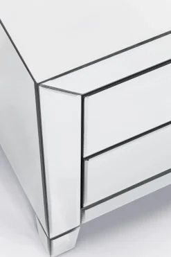 KARE24.se Sängbord Luxury - Byrå Spegelglas, 2 Lådor - KARE Design