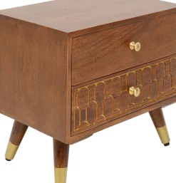 KARE24.se Sängbord Muskat - Byrå, 2 Lådor - KARE Design
