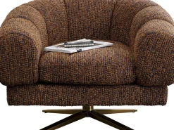 KARE24.se Snurrfåtölj Janno - Brun - KARE Design Sale
