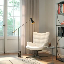KARE24.se Snurrfåtölj Oscar - Bouclé Cream - KARE Design Discount