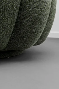 KARE24.se Snurrfåtölj Peppo Bloom - Melange Grön - KARE Design Outlet