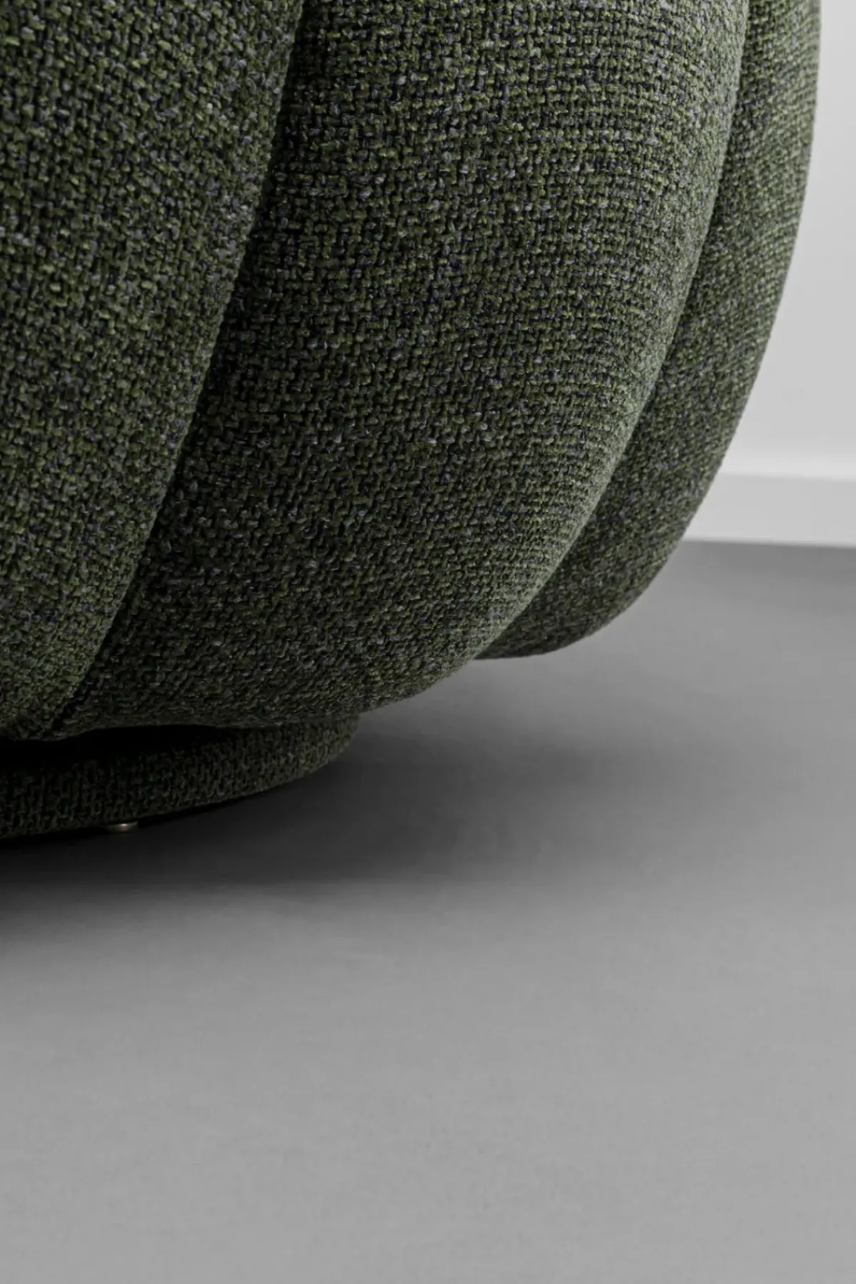 KARE24.se Snurrfåtölj Peppo Bloom - Melange Grön - KARE Design Outlet