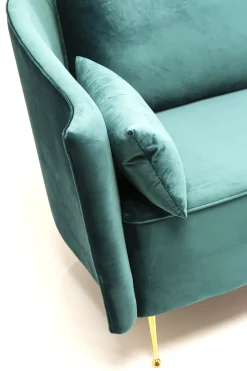 KARE24.se Soffa Vegas Forever- Blågrön, 3-Sits - KARE Design Hot