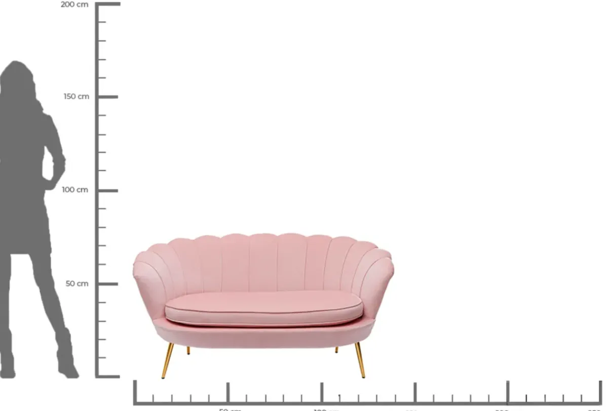KARE24.se Soffa Water Lily 2-sits Rose - KARE Design New