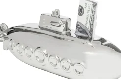 KARE24.se Sparbössa Submarine - Ubåt, Silver, 11cm - KARE Design Sale