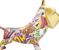 KARE24.se Spargris Graffiti Pixel Dog, 26cm - KARE Design Hot