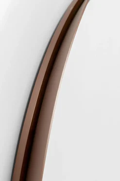 KARE24.se Spegel Arezzo - Coffee, Ø100cm - KARE Design New