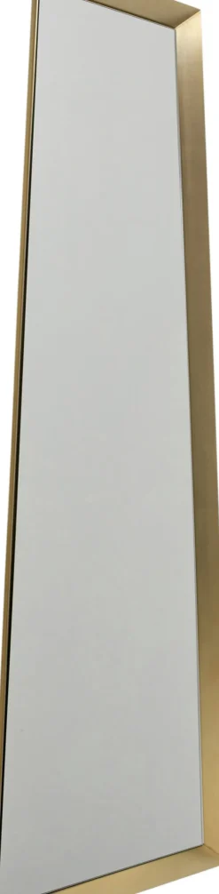 KARE24.se Spegel Arezzo Trapez - Mässing, 160x 65(45)cm - KARE Design