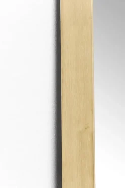 KARE24.se Spegel Curve - Ram i Borsstad Mässing, 200x70cm - KARE Design Outlet