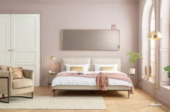 KARE24.se Spegel Curve - Ram i Borsstad Mässing, 200x70cm - KARE Design Outlet