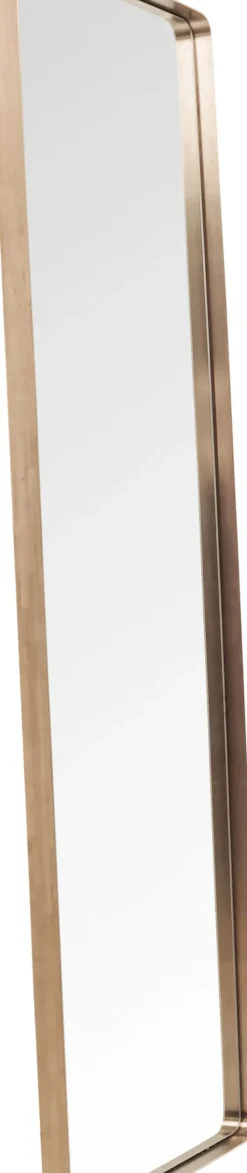 KARE24.se Spegel Curve Rectangular Koppar 70x200cm - KARE Design Clearance