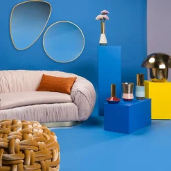 KARE24.se Spegel Jetset Guld - Rund Spegel, Ø73 - KARE Design Discount
