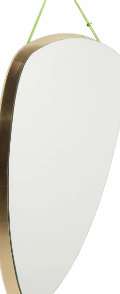 KARE24.se Spegel Jetset Guld - Trekantig Spegel, 83x56cm - KARE Design Best