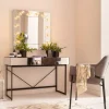 KARE24.se Spegel Make Up - Sminkspegel med Belysning, 81x81cm - KARE Design Outlet