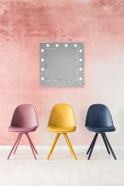 KARE24.se Spegel Make Up - Sminkspegel med Belysning, 81x81cm - KARE Design Outlet
