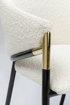 KARE24.se Stol med armstöd Boulevard - bouclé - KARE Design Outlet