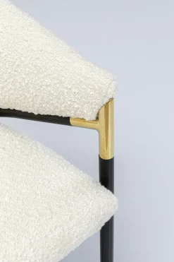 KARE24.se Stol med armstöd Boulevard - bouclé - KARE Design Outlet