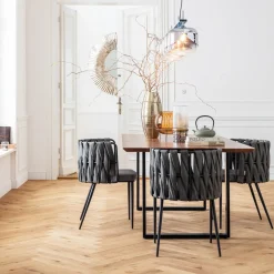 KARE24.se Stol med armstöd Cheerio Grå incl. Dyna - KARE Design Hot