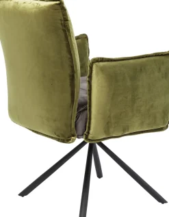 KARE24.se Stol med armstöd Chelsea Grön - KARE Design Discount