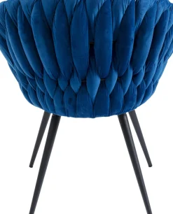 KARE24.se Stol med armstöd Knot Blå - KARE Design Sale
