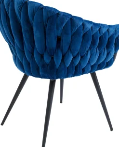 KARE24.se Stol med armstöd Knot Blå - KARE Design Sale