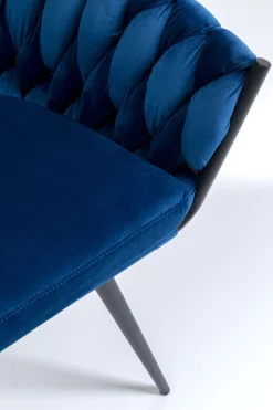 KARE24.se Stol med armstöd Knot Blå - KARE Design Sale