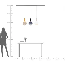 KARE24.se Taklampa Misteriosa - Flerfärgad, 99cm - KARE Design