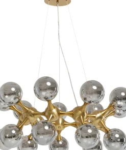 KARE24.se Taklampa Pendel Atomic - Guld/Tonade Glaskupor, Ø74cm - KARE Design Best