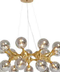 KARE24.se Taklampa Pendel Atomic - Guld/Tonade Glaskupor, Ø74cm - KARE Design Best