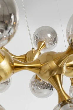 KARE24.se Taklampa Pendel Atomic - Guld/Tonade Glaskupor, Ø74cm - KARE Design Best
