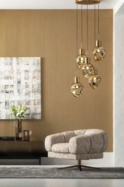 KARE24.se Taklampa Supernova - Pendel Amber Cinque Ø50cm - KARE Design Hot