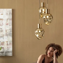 KARE24.se Taklampa Supernova - Pendel Amber Tre Ø45cm - KARE Design Hot