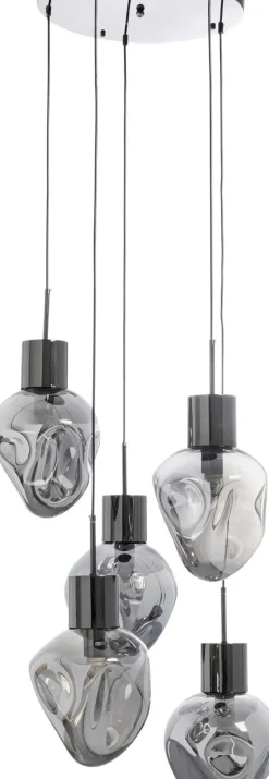 KARE24.se Taklampa Supernova - Pendel Smoky Cinque Ø50cm - KARE Design