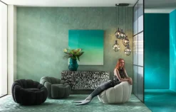 KARE24.se Taklampa Supernova - Pendel Smoky Cinque Ø50cm - KARE Design