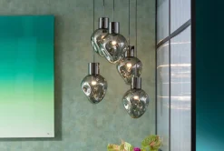 KARE24.se Taklampa Supernova - Pendel Smoky Cinque Ø50cm - KARE Design