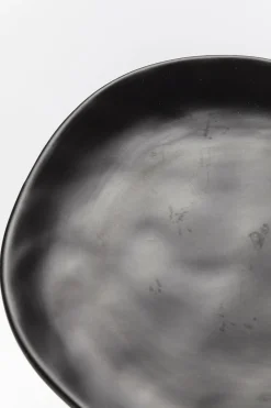 KARE24.se Tallrik Organic - Stengods Svart Ø20cm - KARE Design Hot