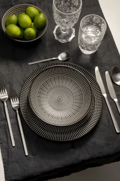 KARE24.se Tallriksset Tokyo - Svart Porslin, 12 delar - KARE Design