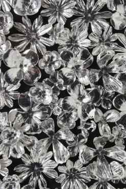 KARE24.se Tavla Silver Flower, 100x100cm - KARE Design Outlet
