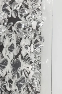 KARE24.se Tavla Silver Flower, 100x100cm - KARE Design Outlet