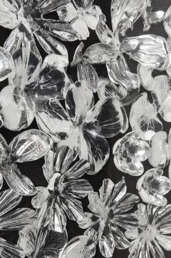 KARE24.se Tavla Silver Flower, 100x100cm - KARE Design Outlet