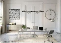 KARE24.se Tavla Silver Flower, 100x100cm - KARE Design Outlet